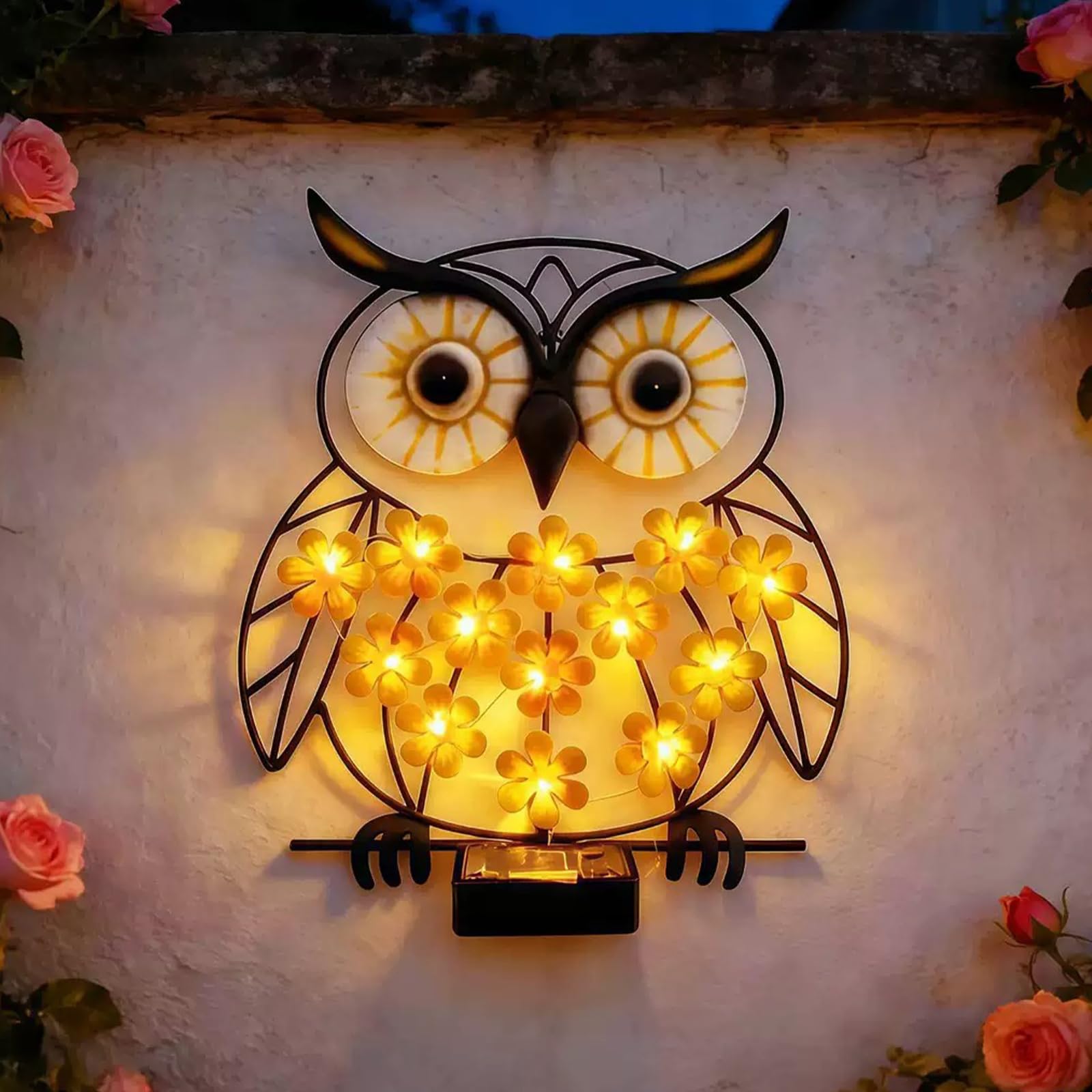 Solar Butterfly Shadow Projection Wall Light – Waterproof LED Garden Decor for Patio & Fence