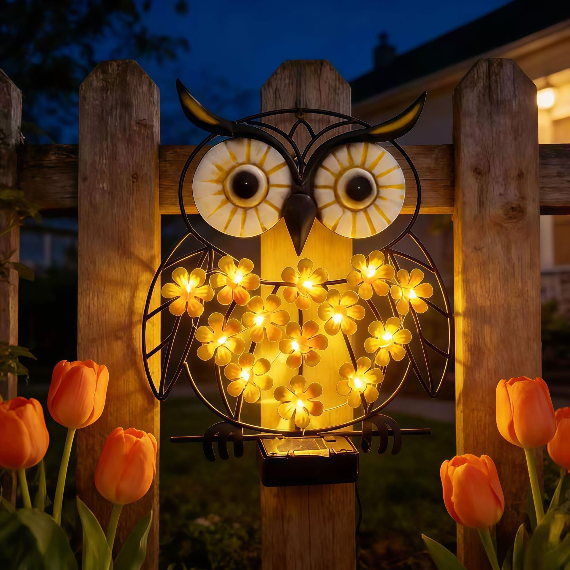 Solar Butterfly Shadow Projection Wall Light – Waterproof LED Garden Decor for Patio & Fence