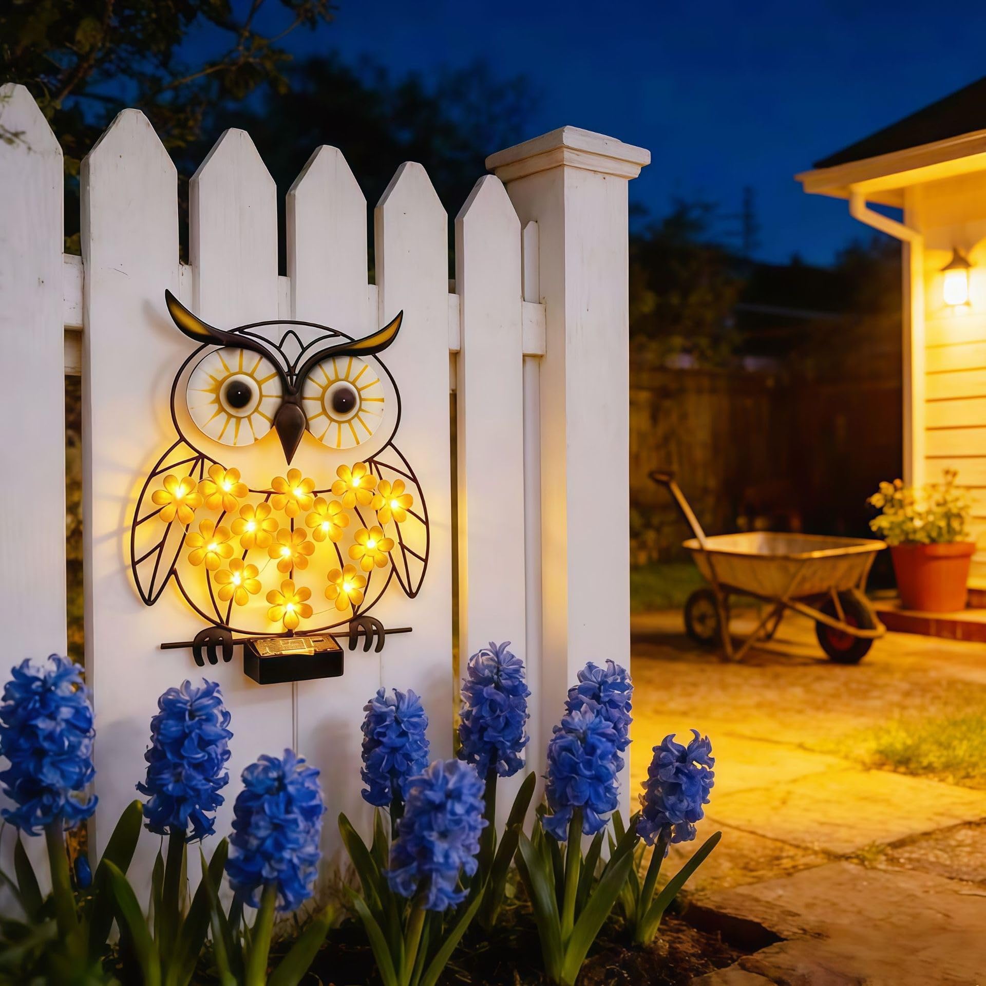 Solar Butterfly Shadow Projection Wall Light – Waterproof LED Garden Decor for Patio & Fence