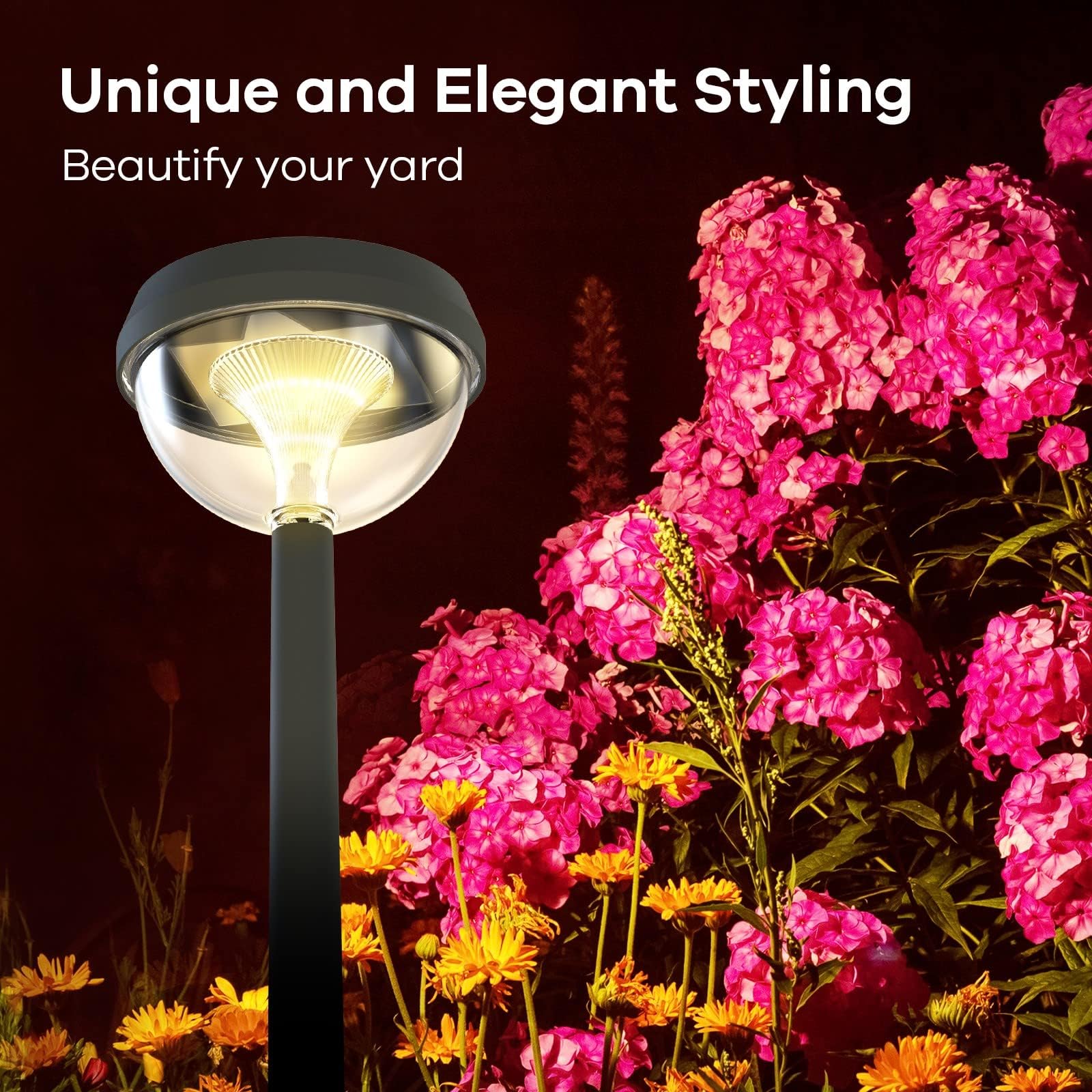 Solar Pathway Lights – Waterproof Warm White LED Garden & Walkway Lights