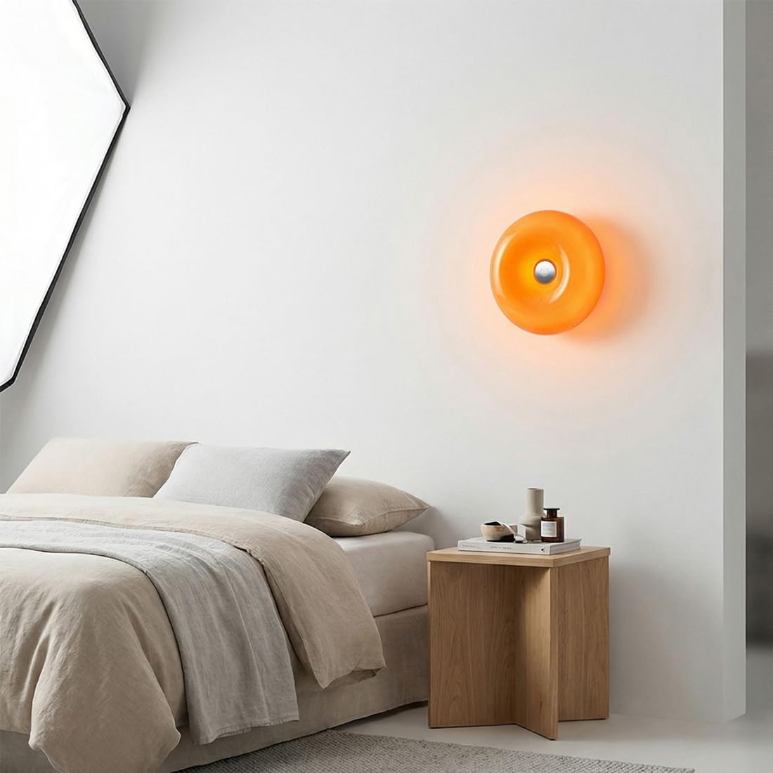 Orange Donut Ambient Lamp – Cozy Warm Glow Mood Light