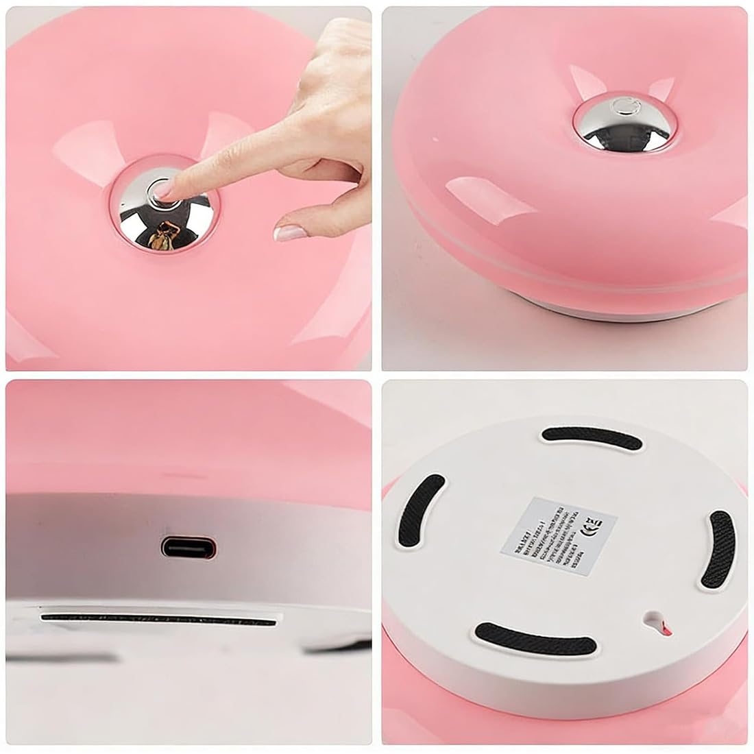 Orange Donut Ambient Lamp – Cozy Warm Glow Mood Light