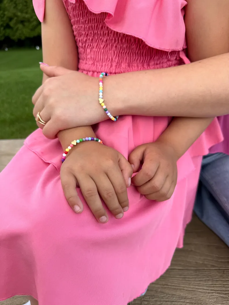 First Day of School Bracelets | Kids Keepsake Gift, Back to School Reminder