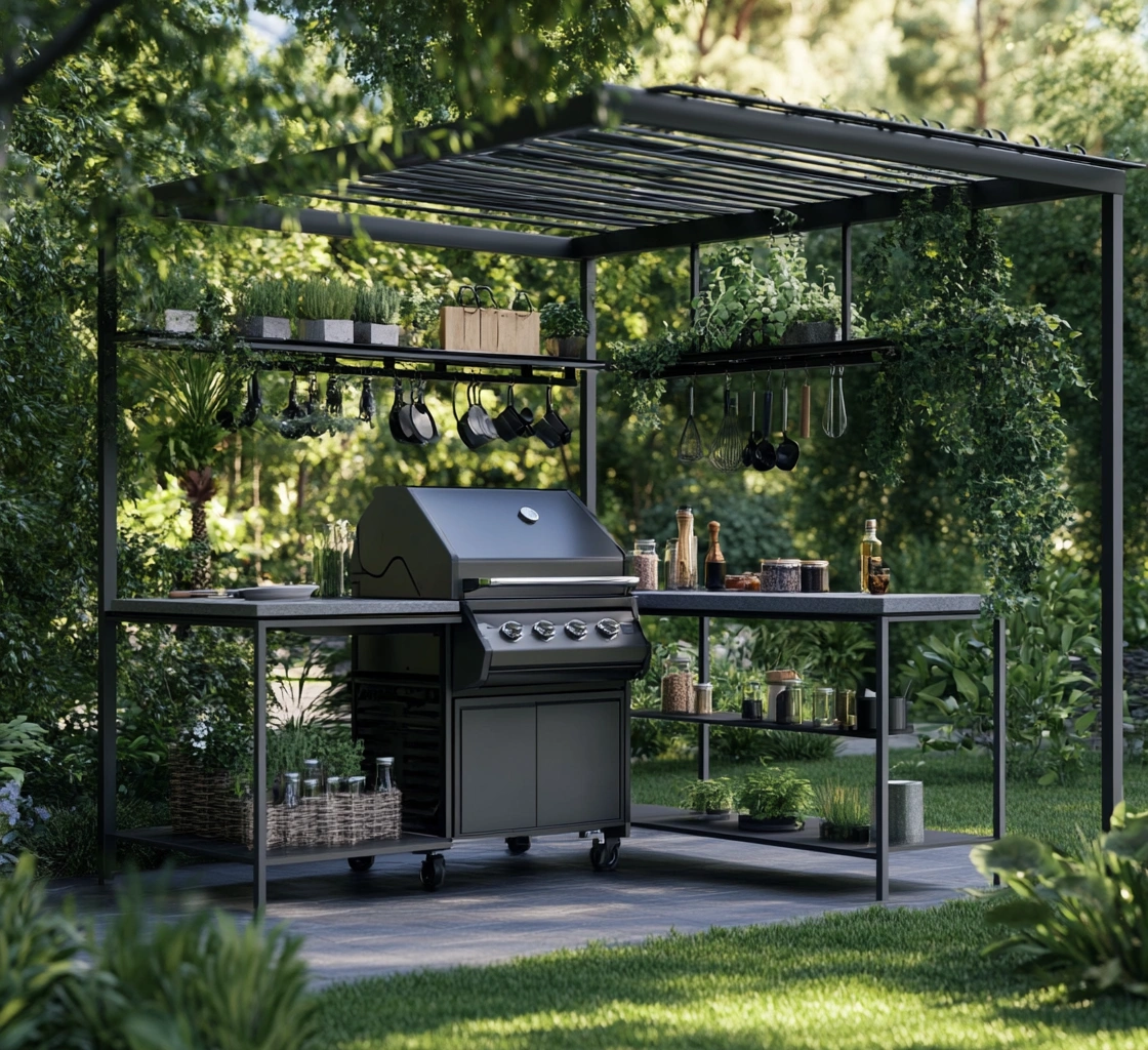 Gartenmöbel,Grillpavillon-Livalito