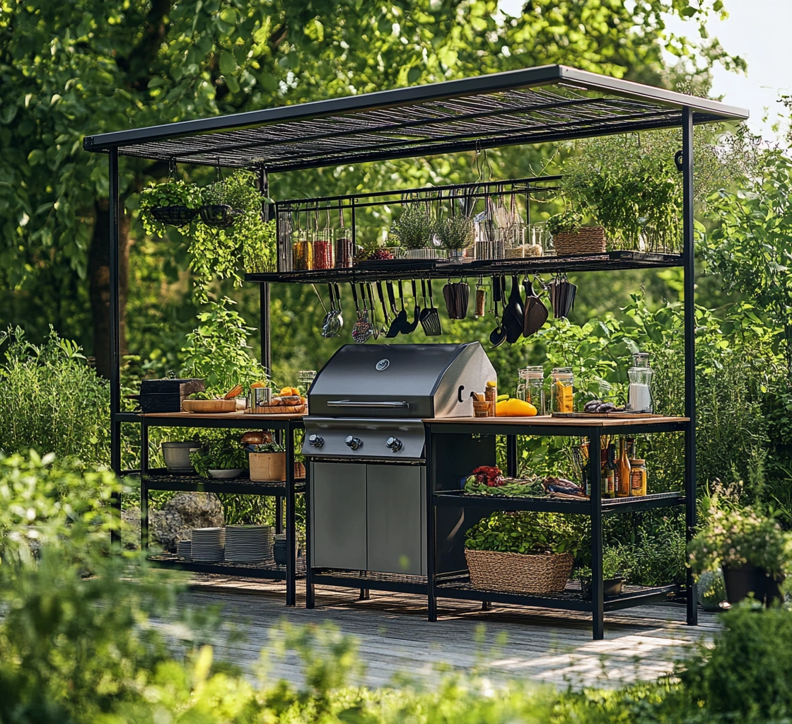 Gartenmöbel,Grillpavillon-Livalito