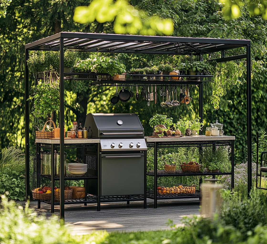 Gartenmöbel,Grillpavillon-Livalito