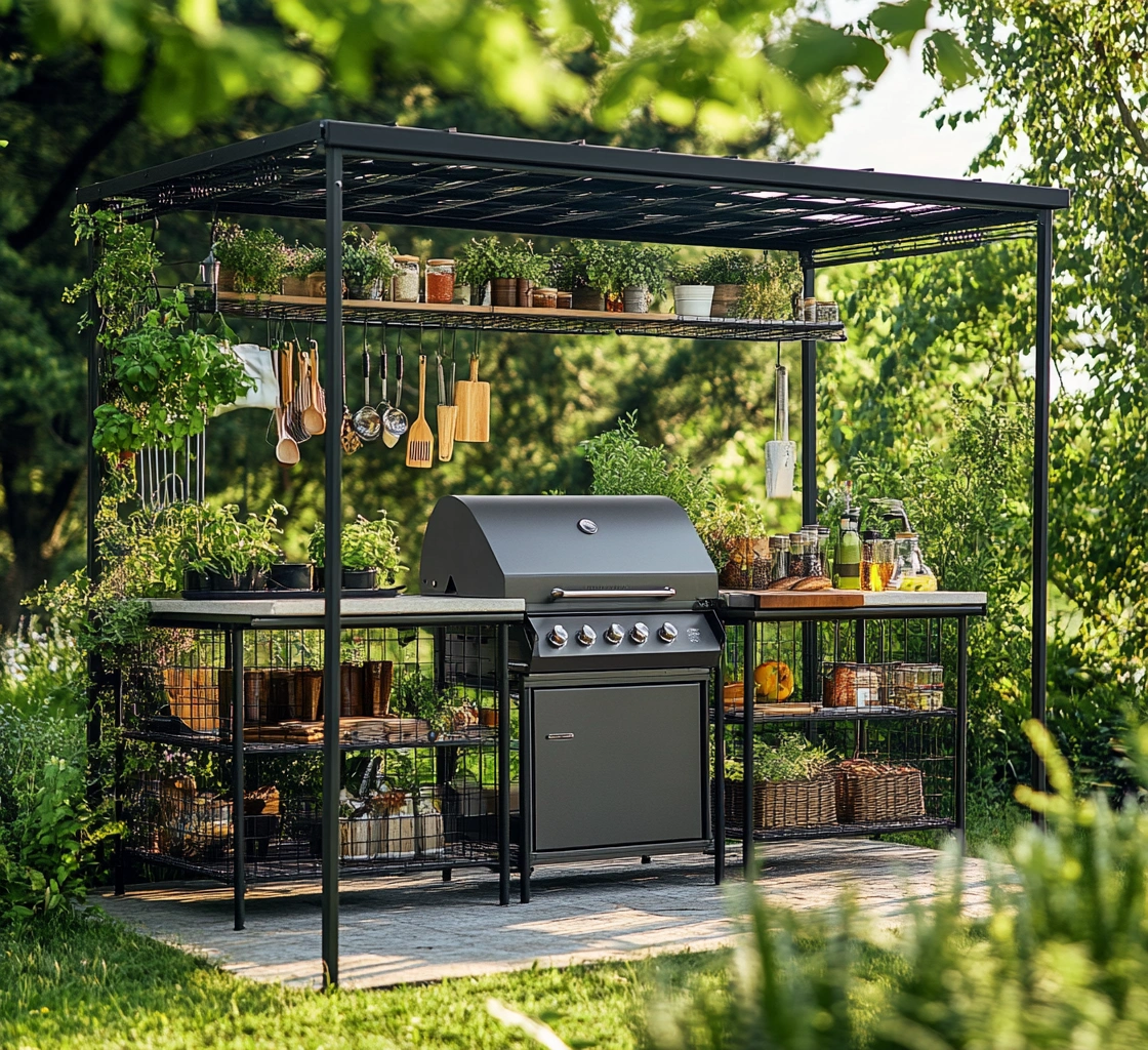 Gartenmöbel,Grillpavillon-Livalito
