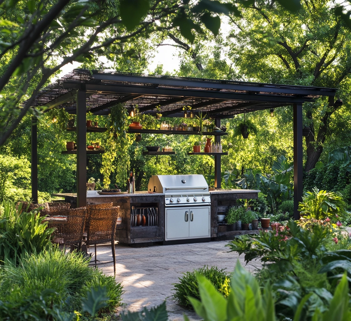 Gartenmöbel,Grillpavillon-Livalito