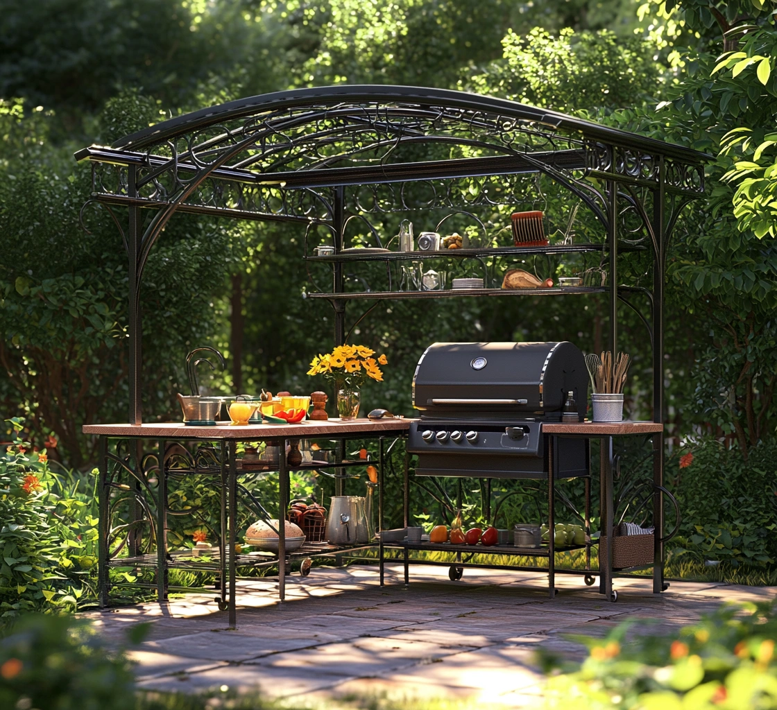 Gartenmöbel,Grillpavillon-Livalito
