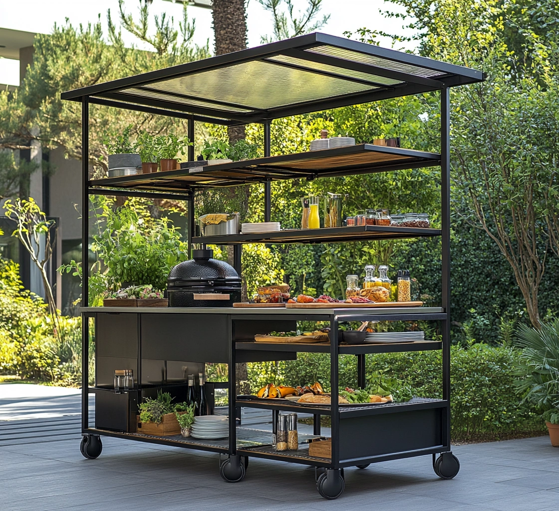 Gartenmöbel,Grillpavillon-Livalito