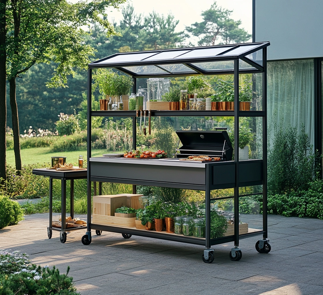 Gartenmöbel,Grillpavillon-Livalito