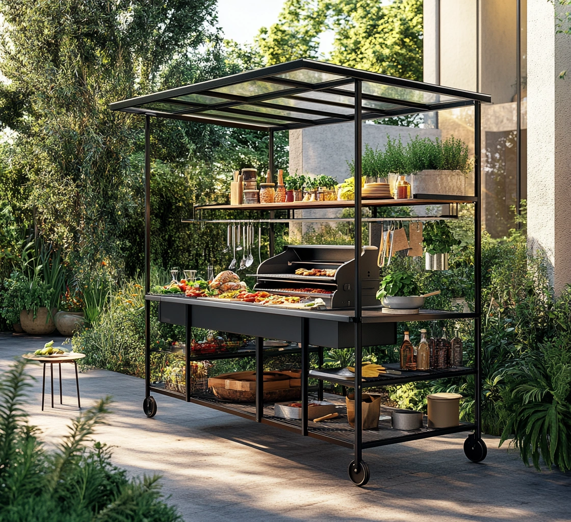 Gartenmöbel,Grillpavillon-Livalito