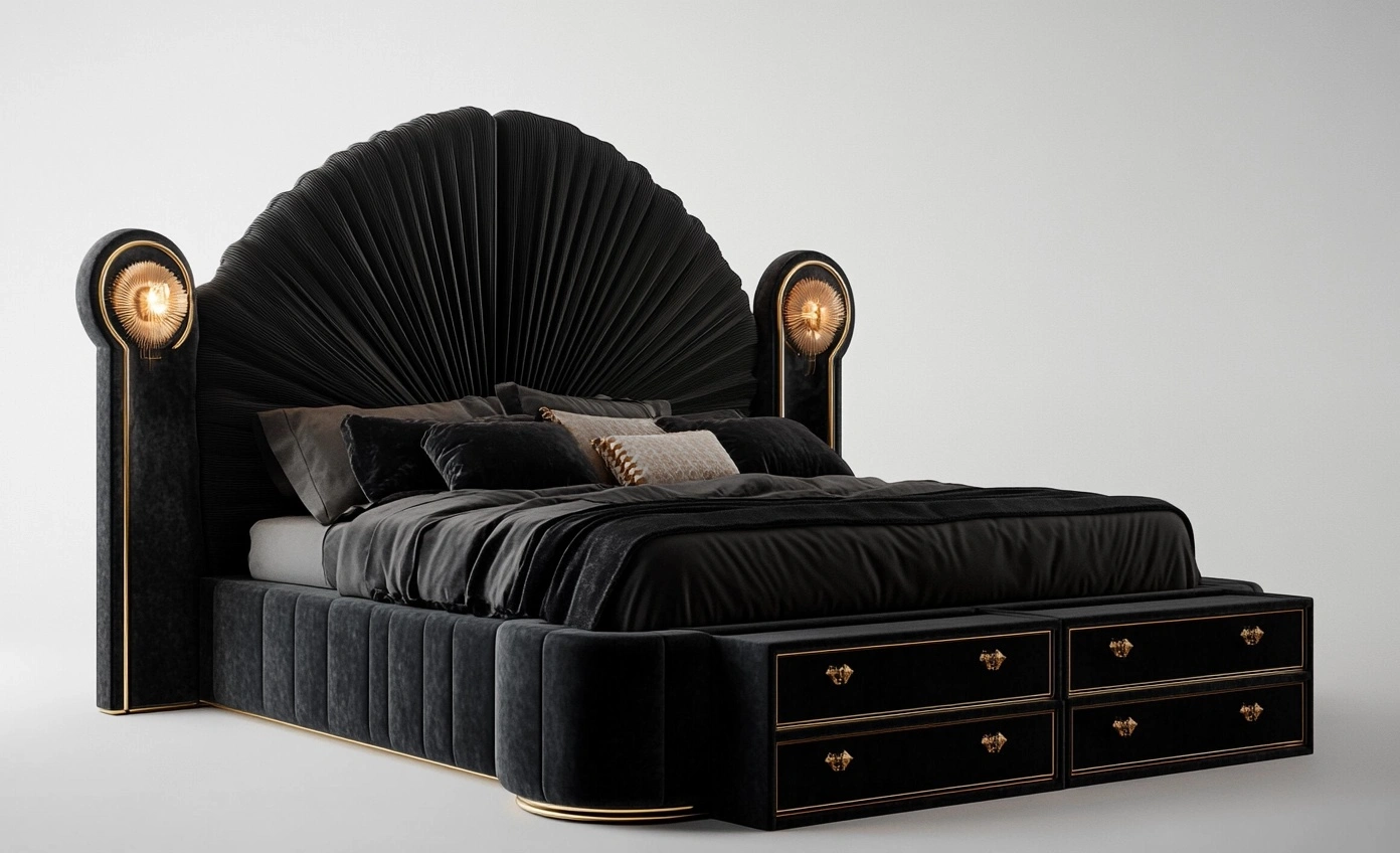 Schlafzimmermöbel,Doppelbett-Livalito