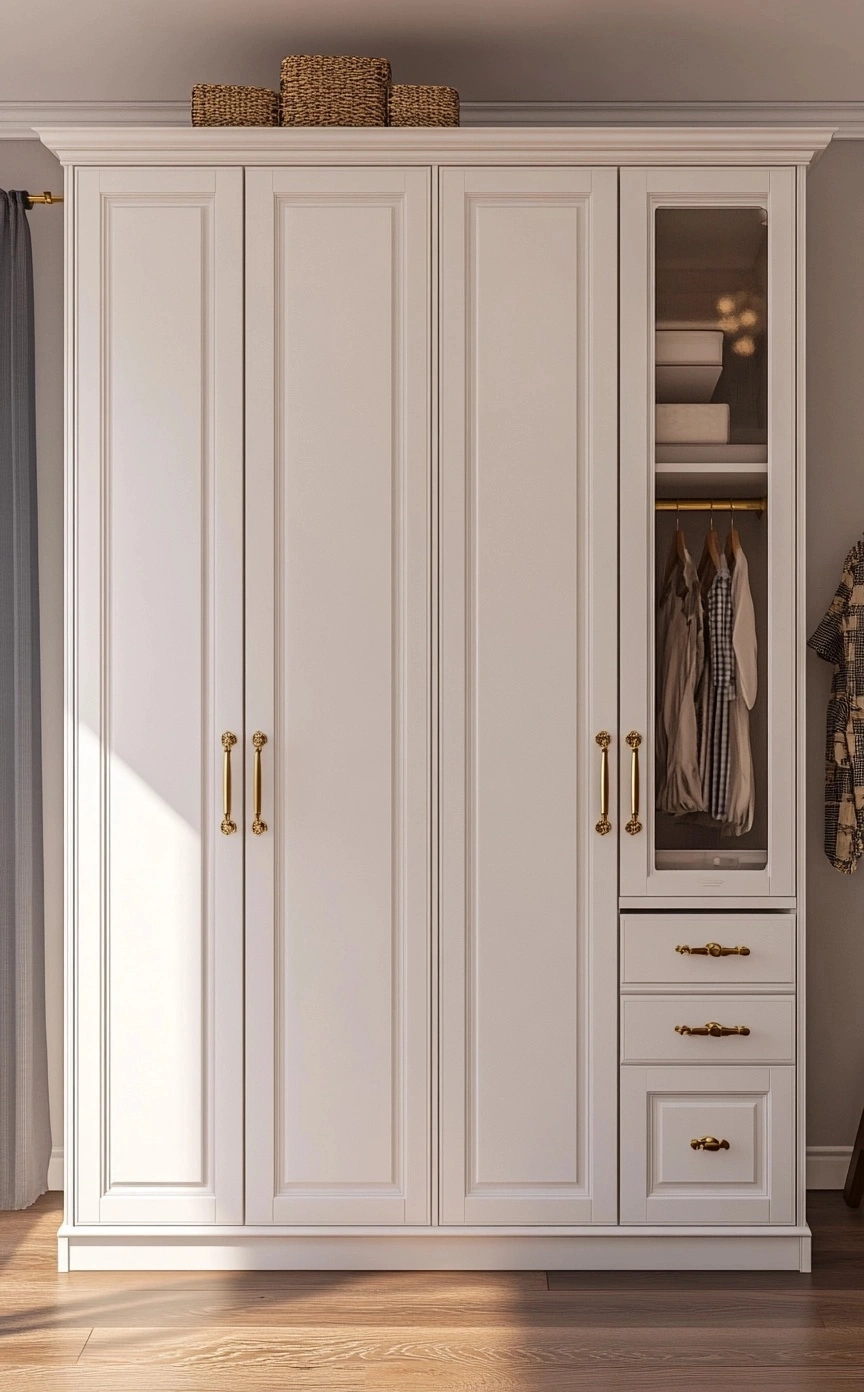 Schlafzimmermöbel,Kleiderschrank-Livalito