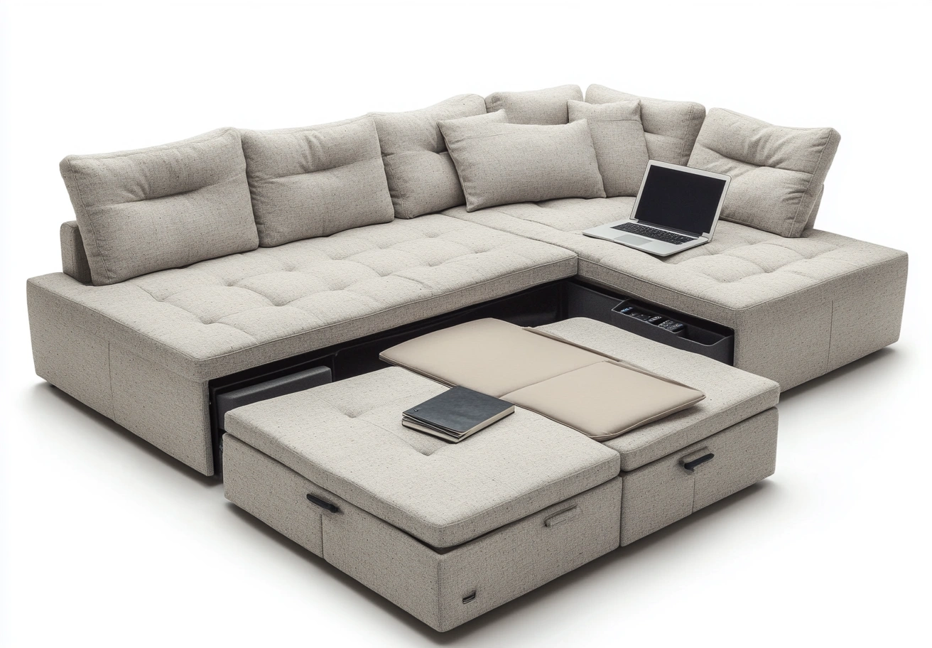 Wohnzimmermöbel,Modulares Sofa-Livalito