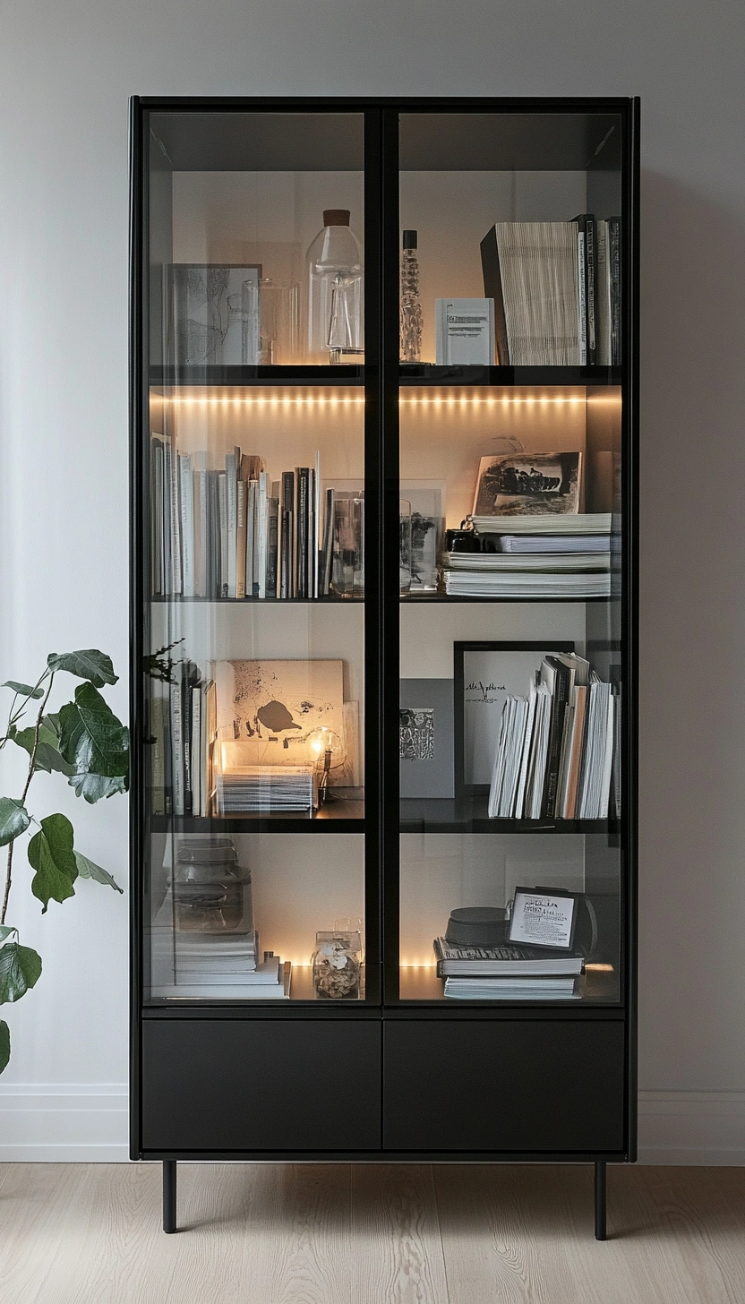 Arbeitszimmermöbel,Vitrine-Livalito