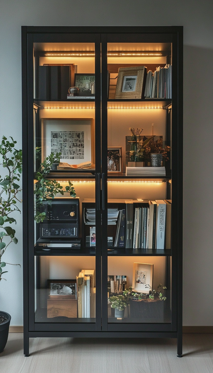 Arbeitszimmermöbel,Vitrine-Livalito