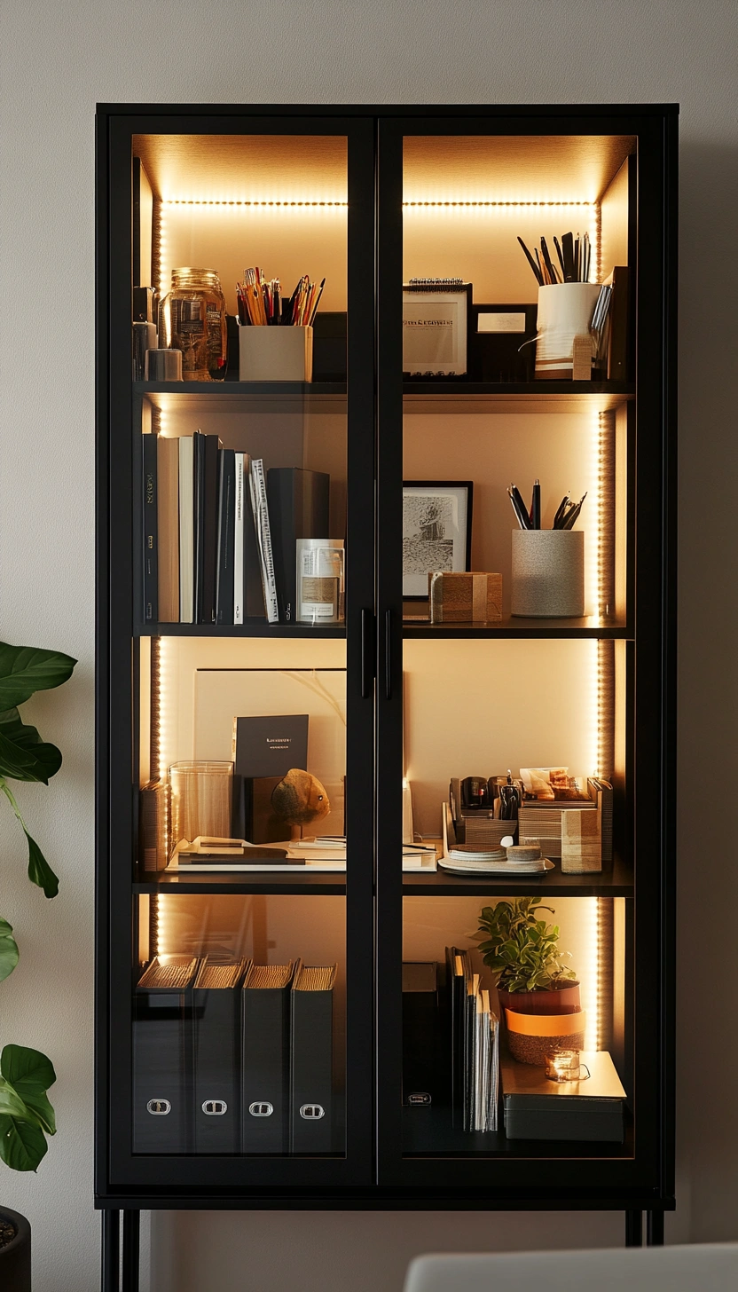 Arbeitszimmermöbel,Vitrine-Livalito