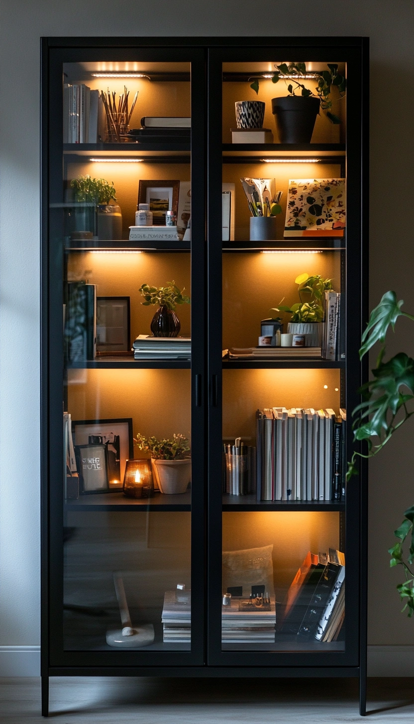 Arbeitszimmermöbel,Vitrine-Livalito