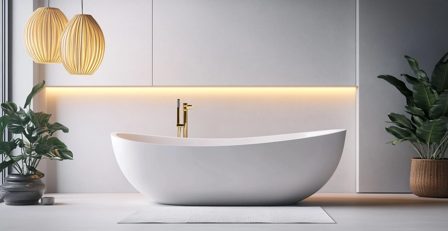 Badezimmermöbel,Badewanne-Livalito
