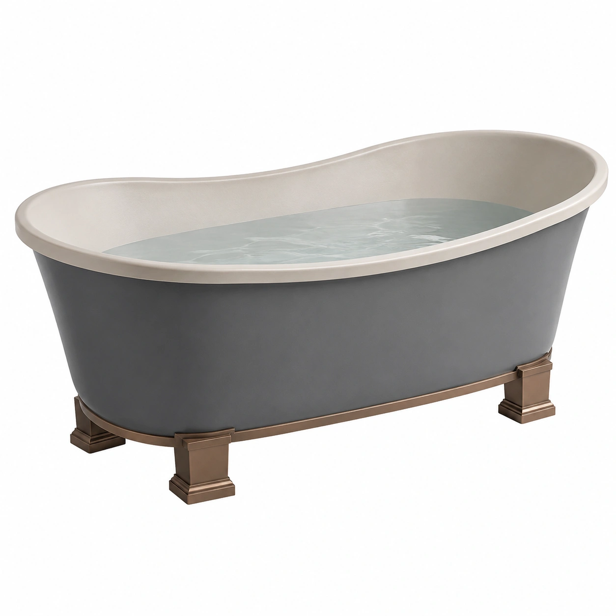 Freistehende Badewanne - LIVFEXA