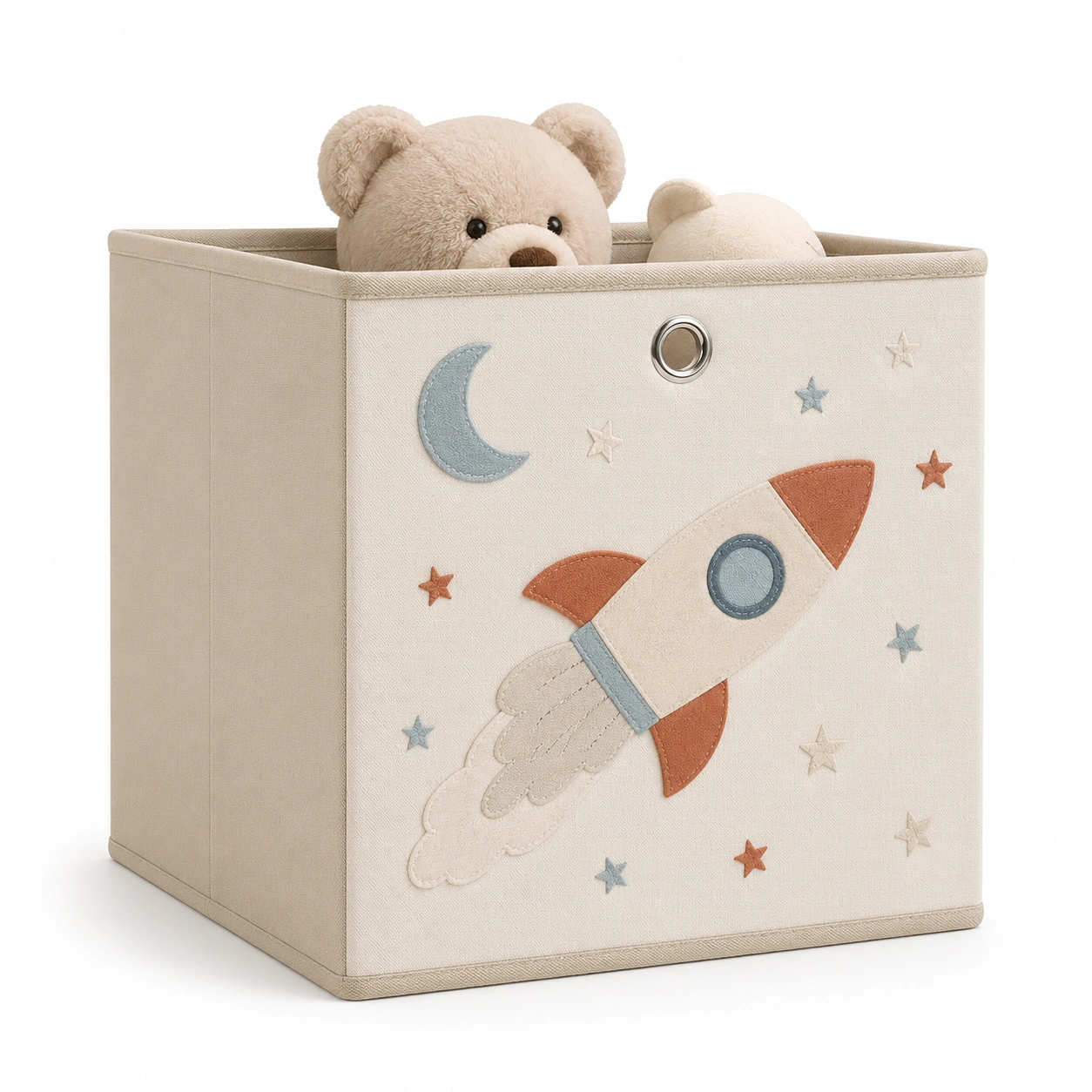 Caja organizadora infantil cohete-HeimoraLiving