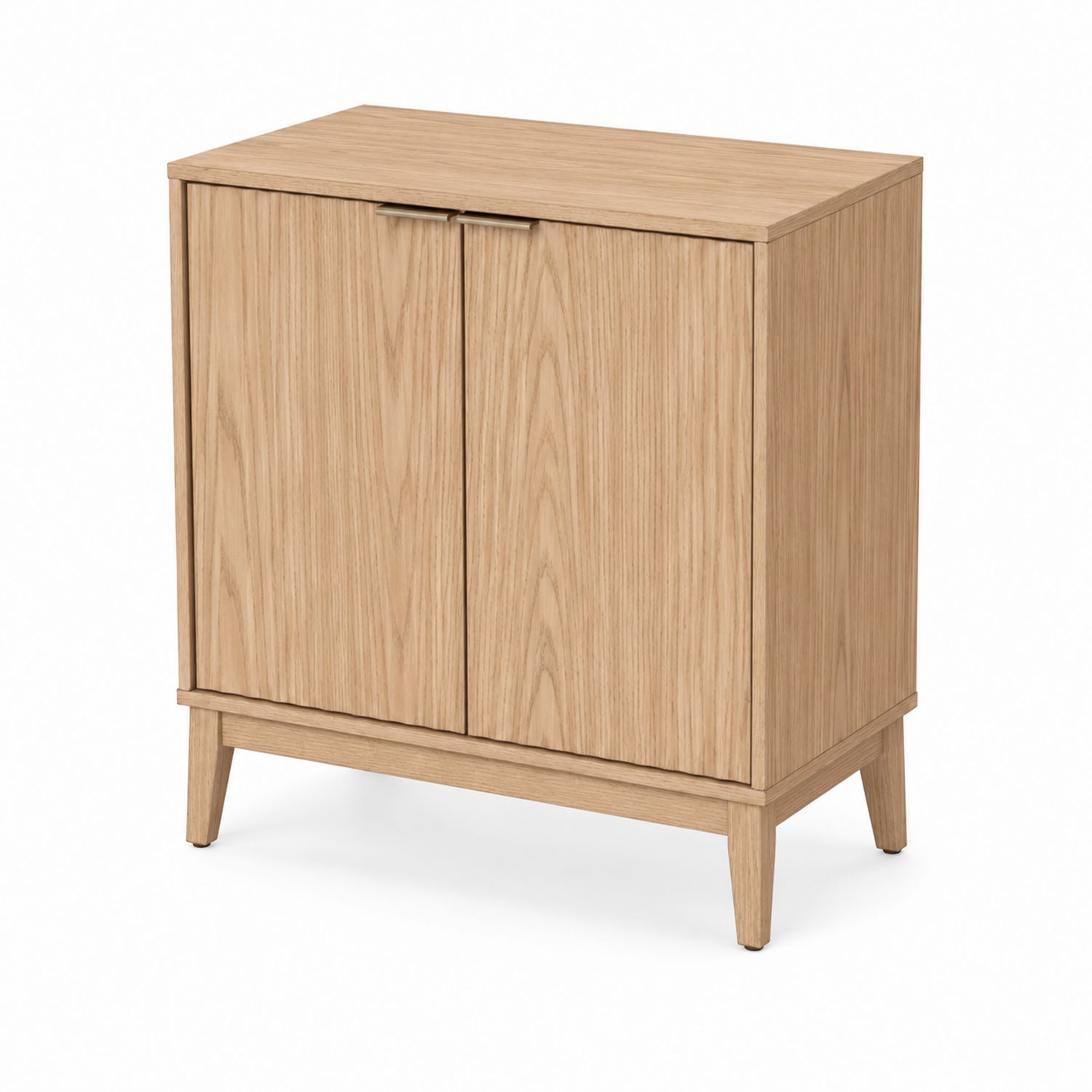 Kommode Eichenholz 2-türig 80x40x90 cm