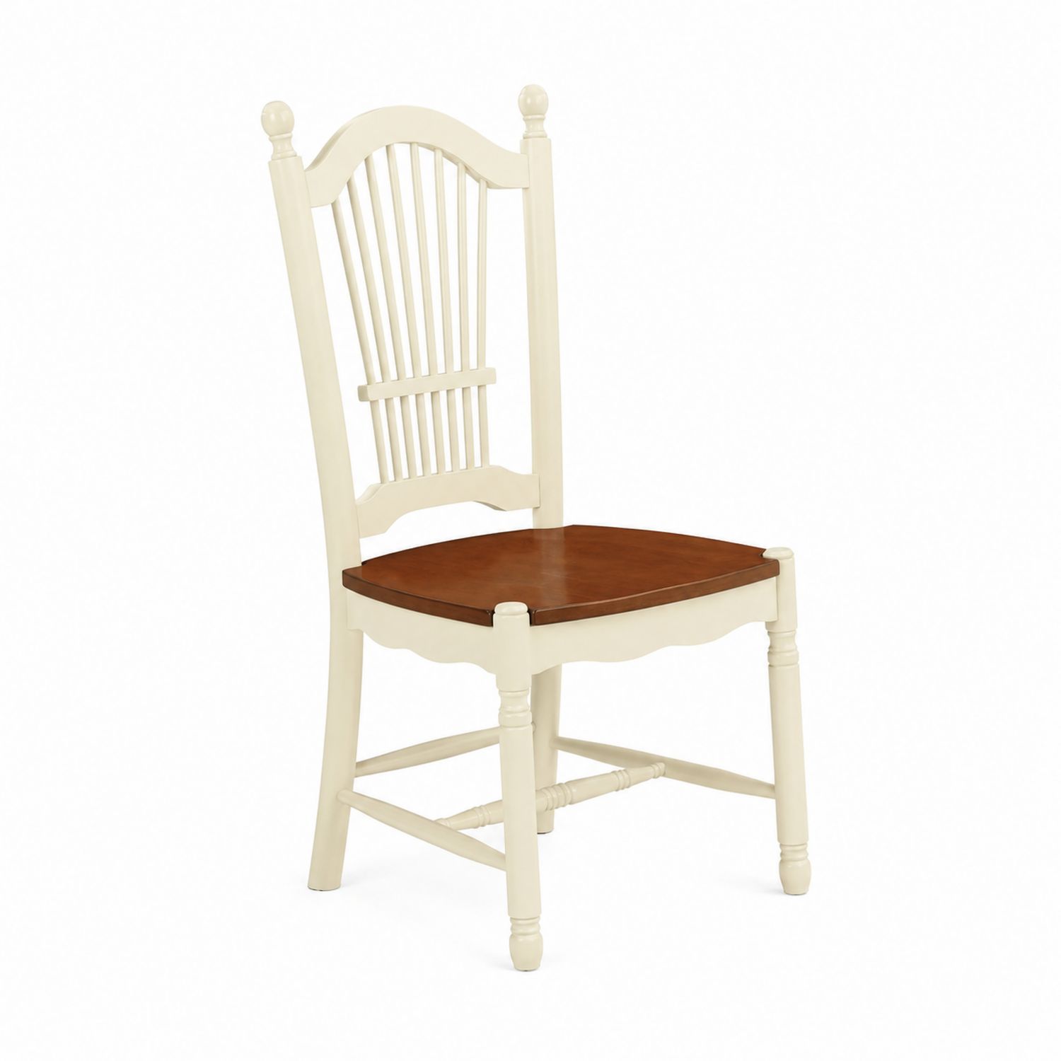 Esszimmerstuhl Holz Beige/Braun