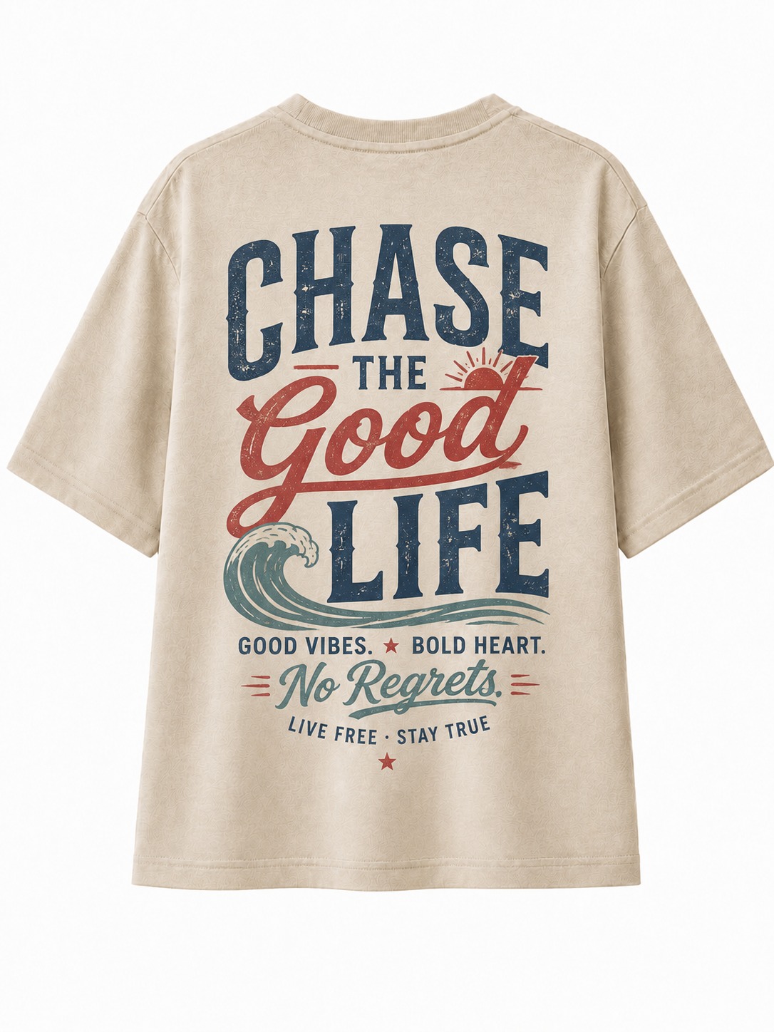 Chase the Good Life V-Neck Tee