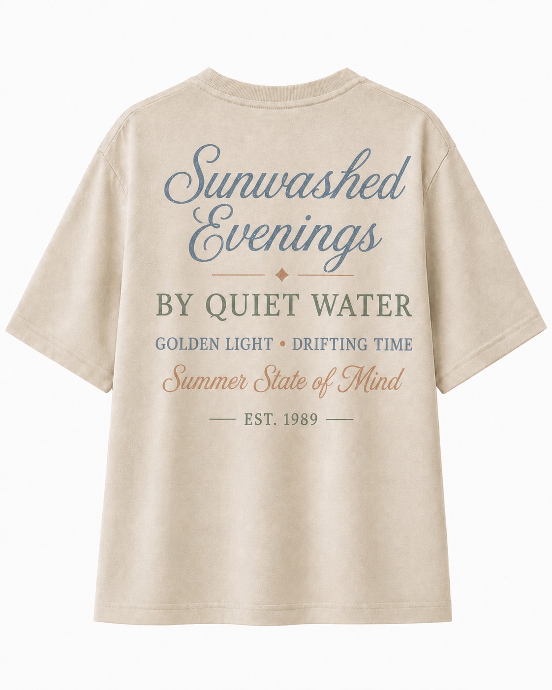Sunwashed Evenings V-Neck Tee