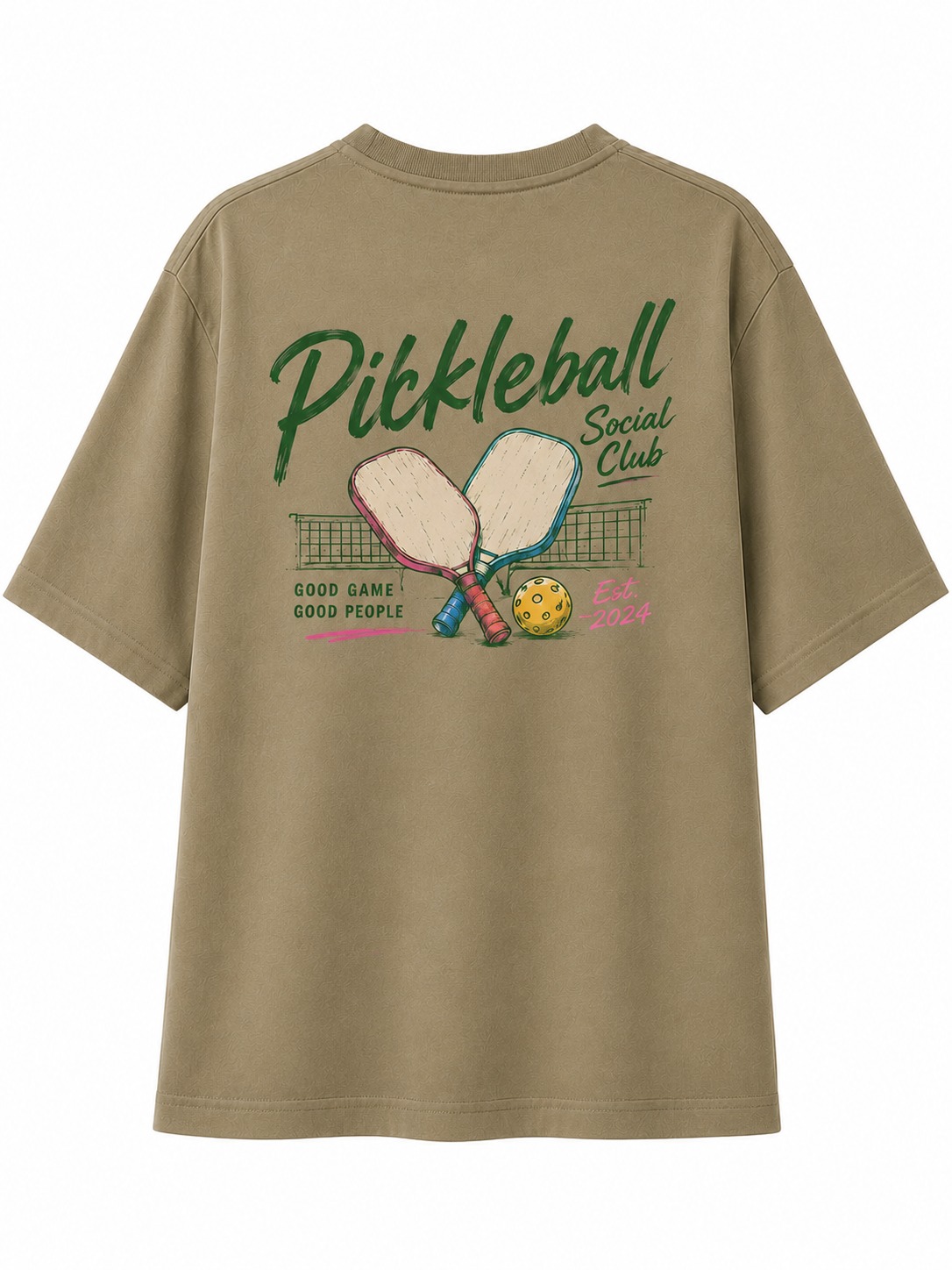 Pickleball Social Club V-Neck Tee