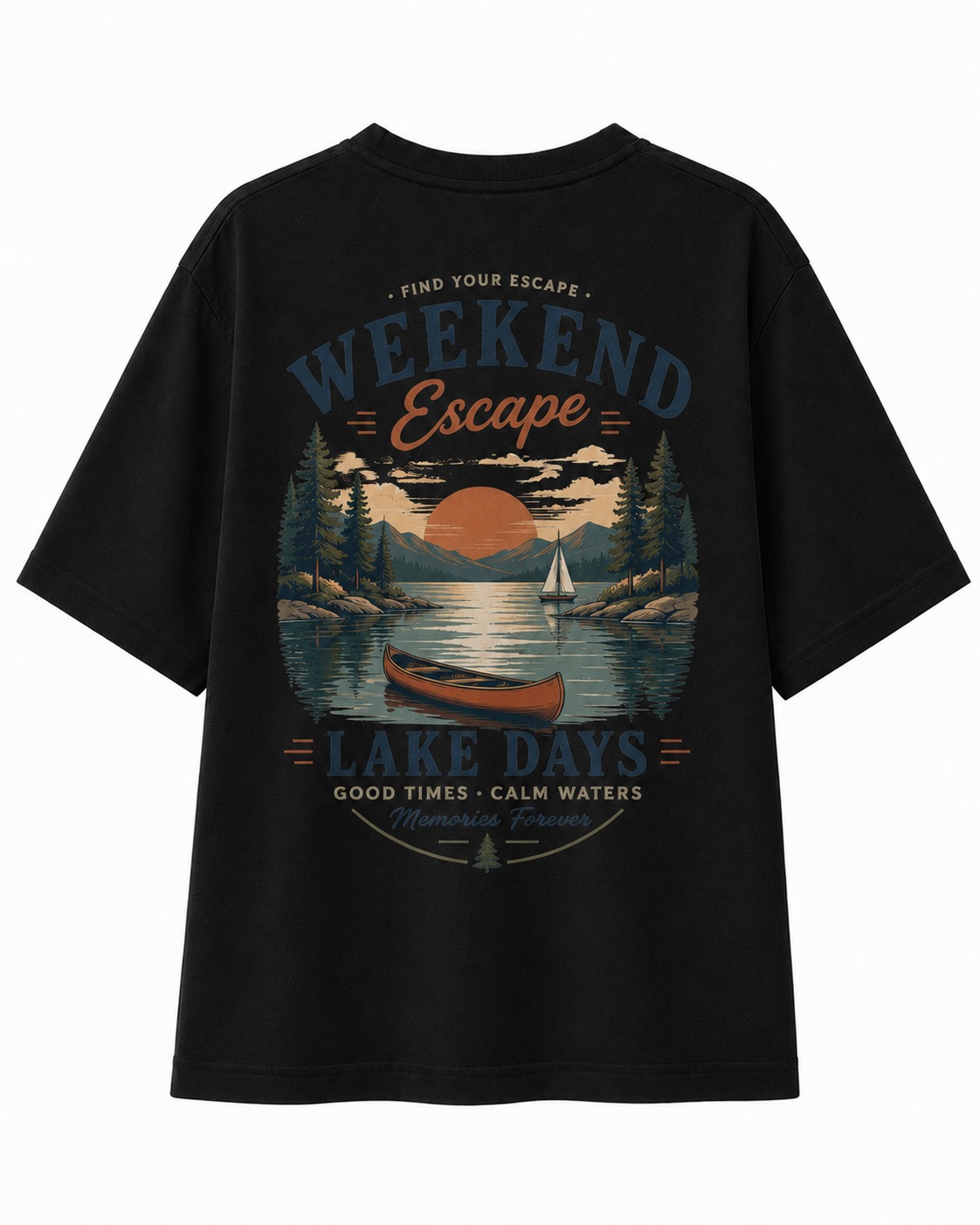 Weekend Escape Lake Days Graphic Tee