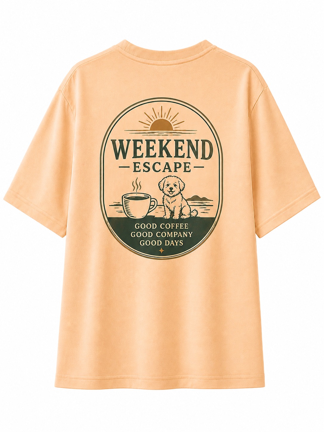 Weekend Escape Coffee & Dog Graphic Tee