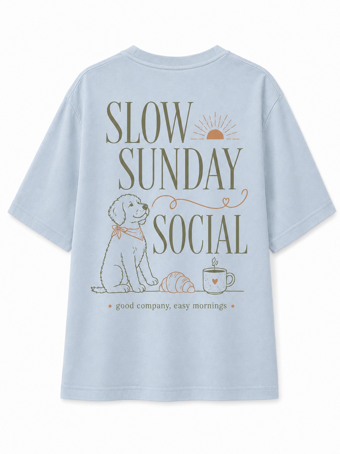 [Copy]Weekend Escape Coffee & Dog Graphic Tee