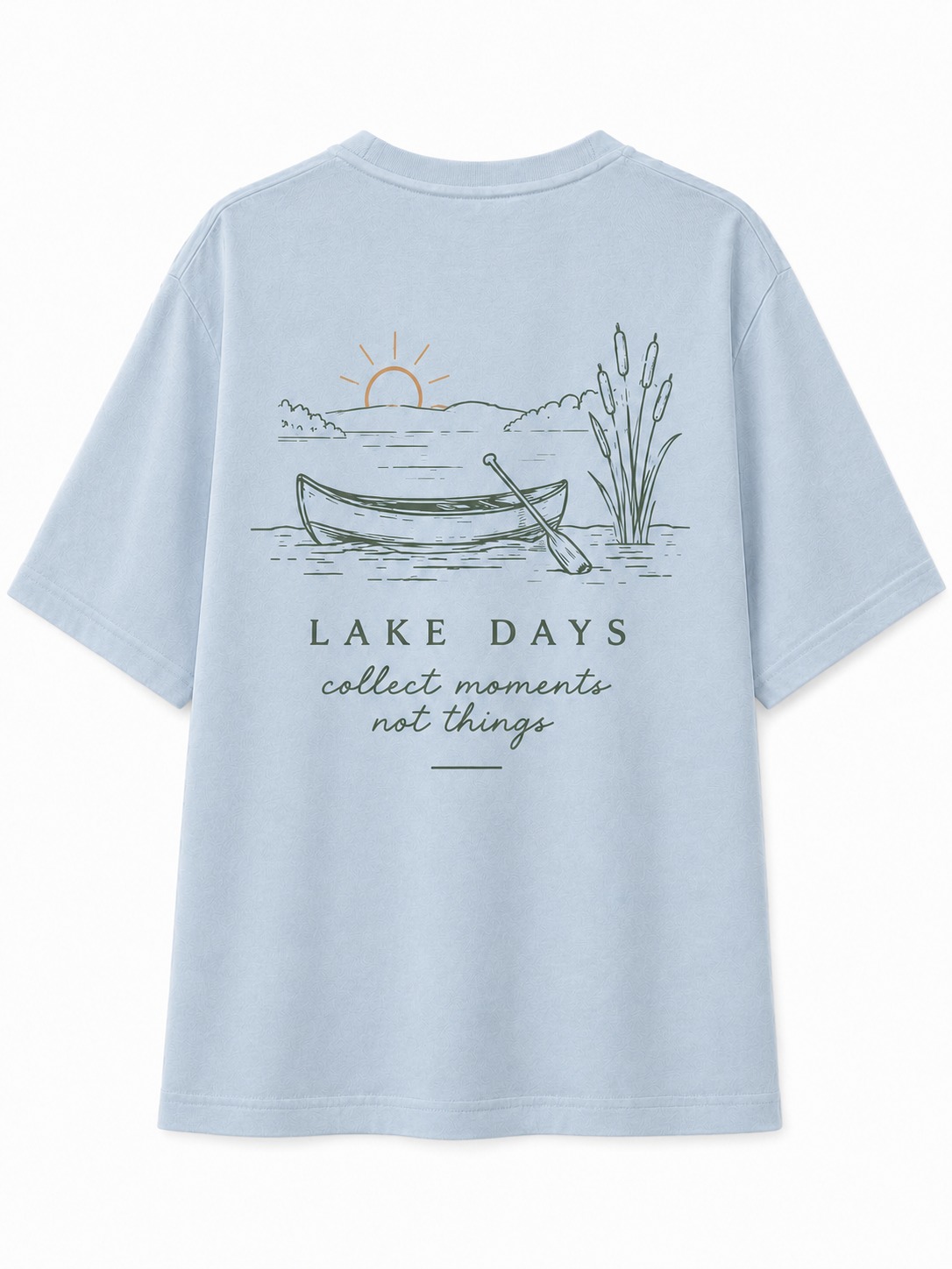 Lake Days Canoe Graphic Tee