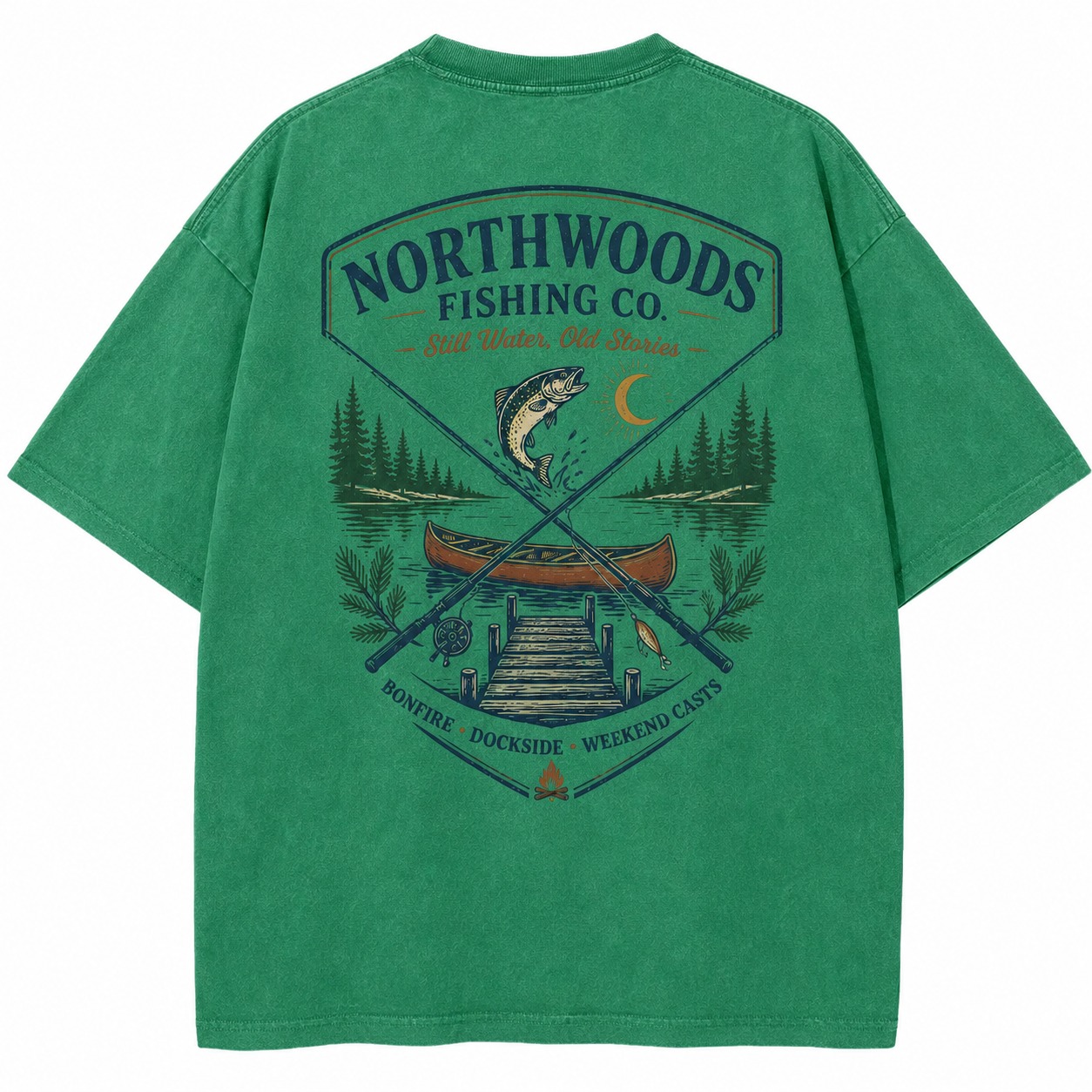 Northwoods Fishing Co. Tee
