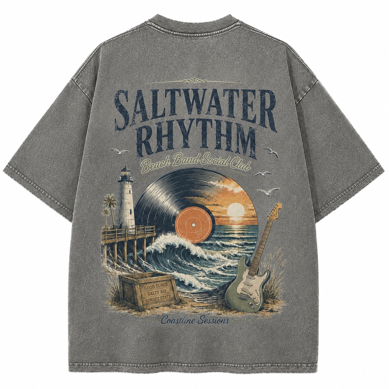 Saltwater Rhythm Tee