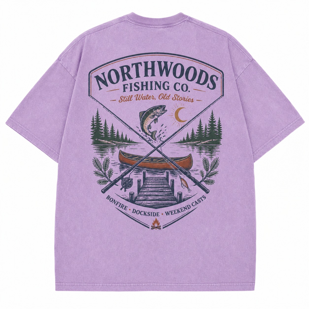 Northwoods Fishing Co. Tee