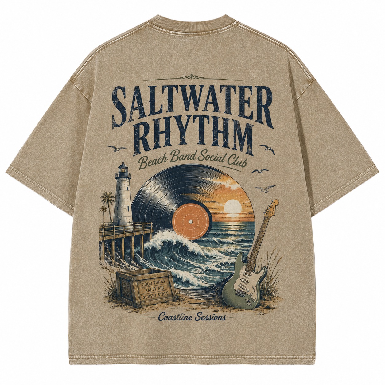 Saltwater Rhythm Tee