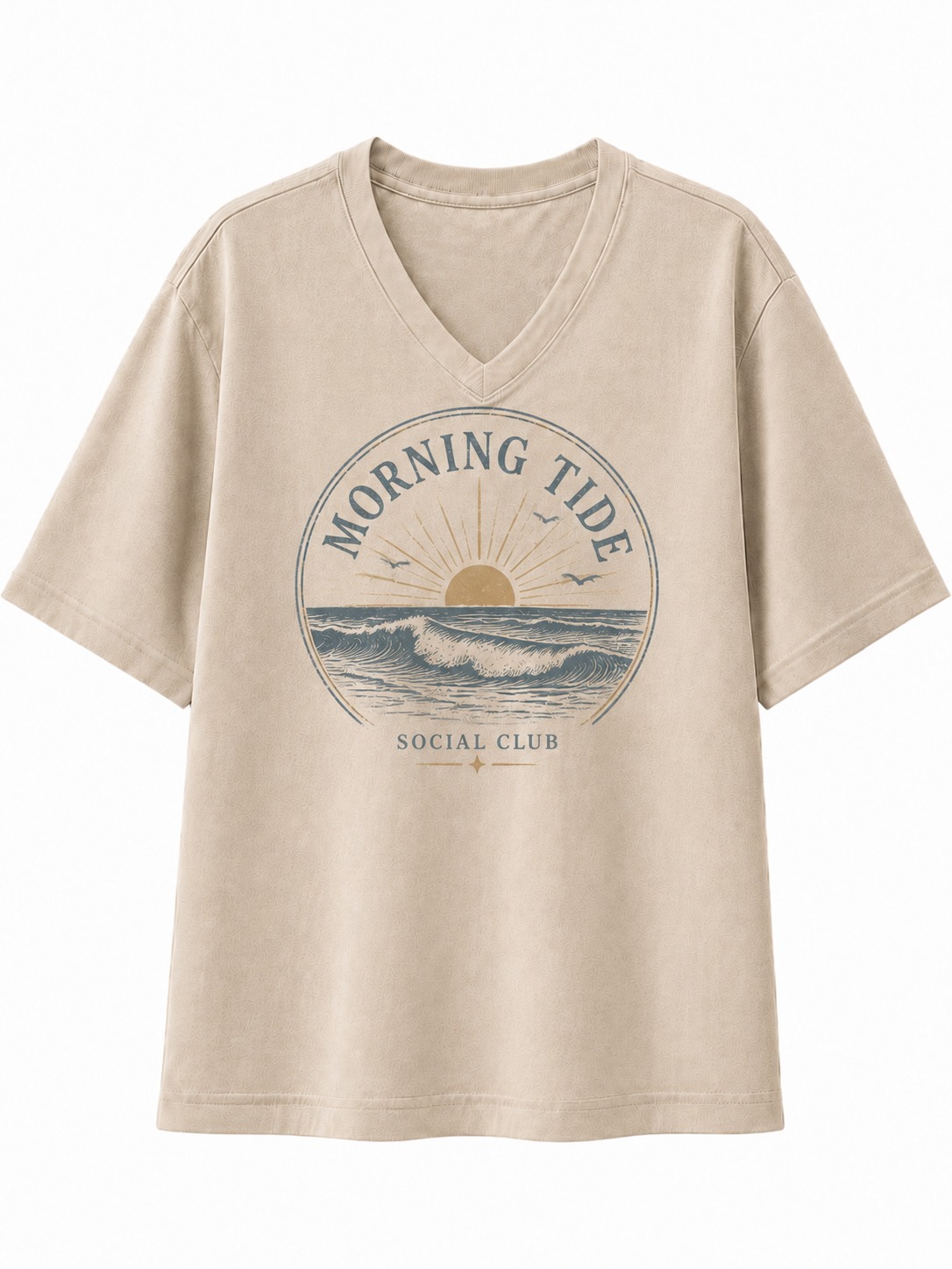 Morning Tide V-Neck Tee