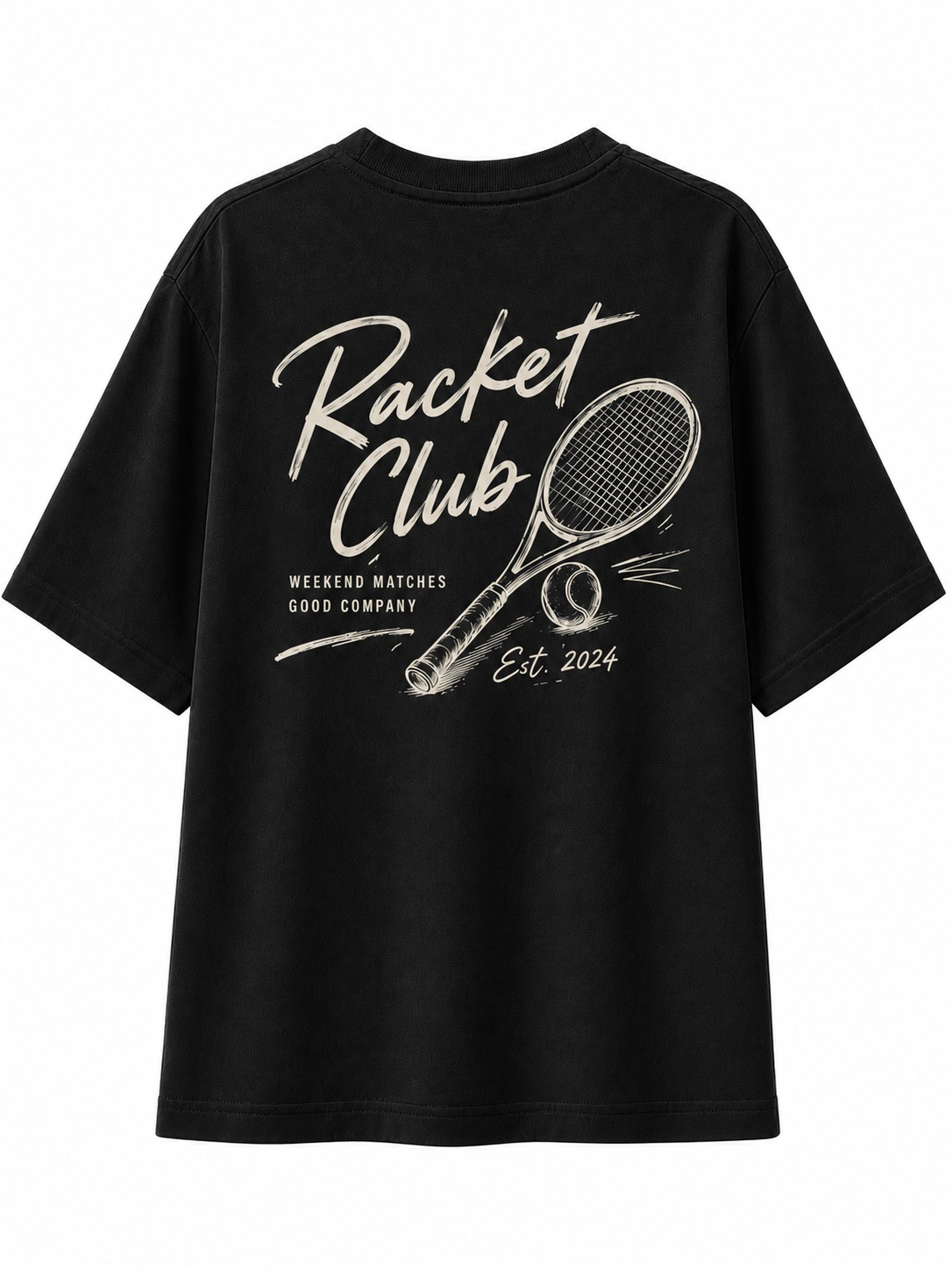 Racket Club Weekend V-Neck Tee