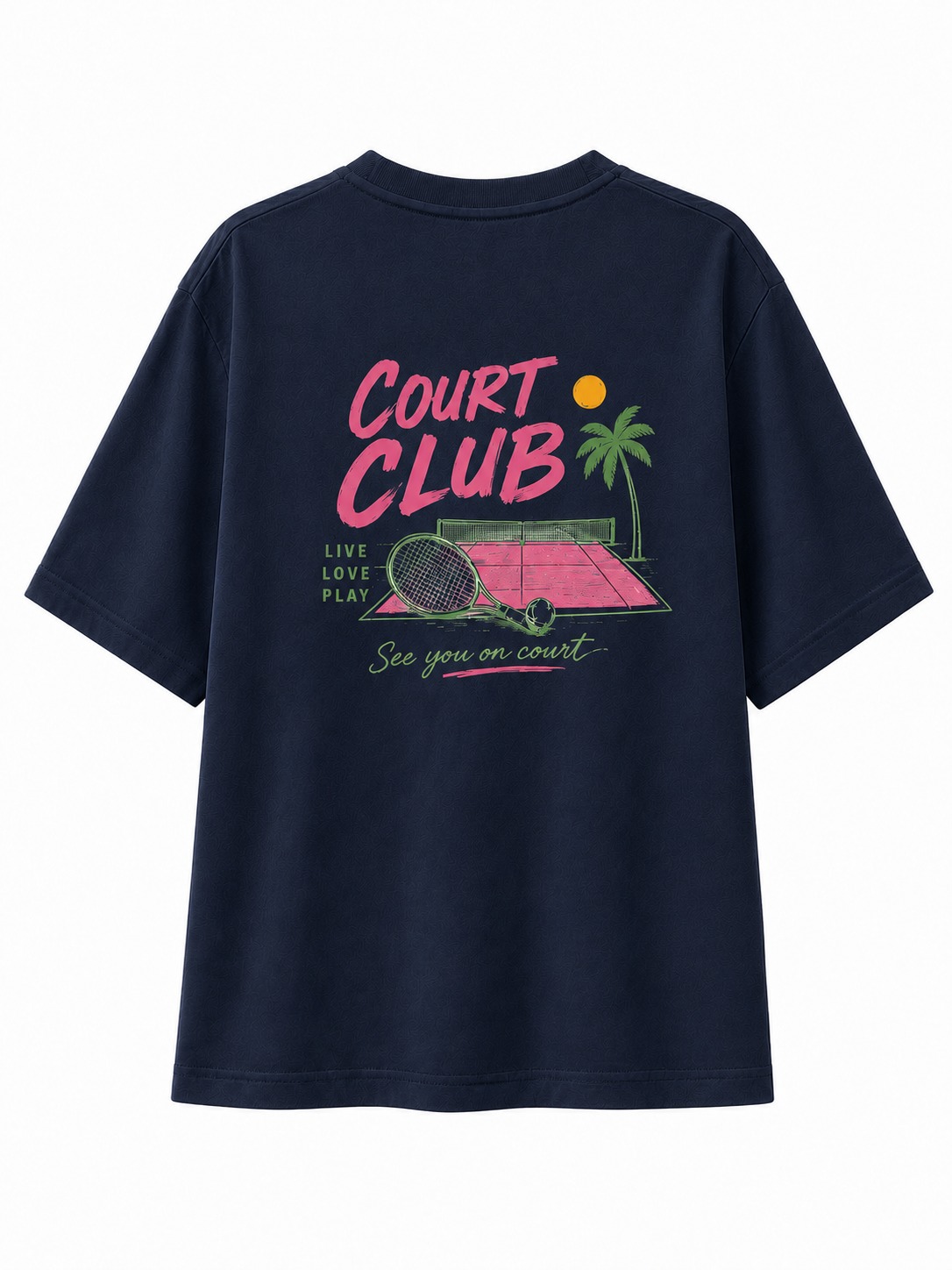 Court Club Sporty V-Neck Tee