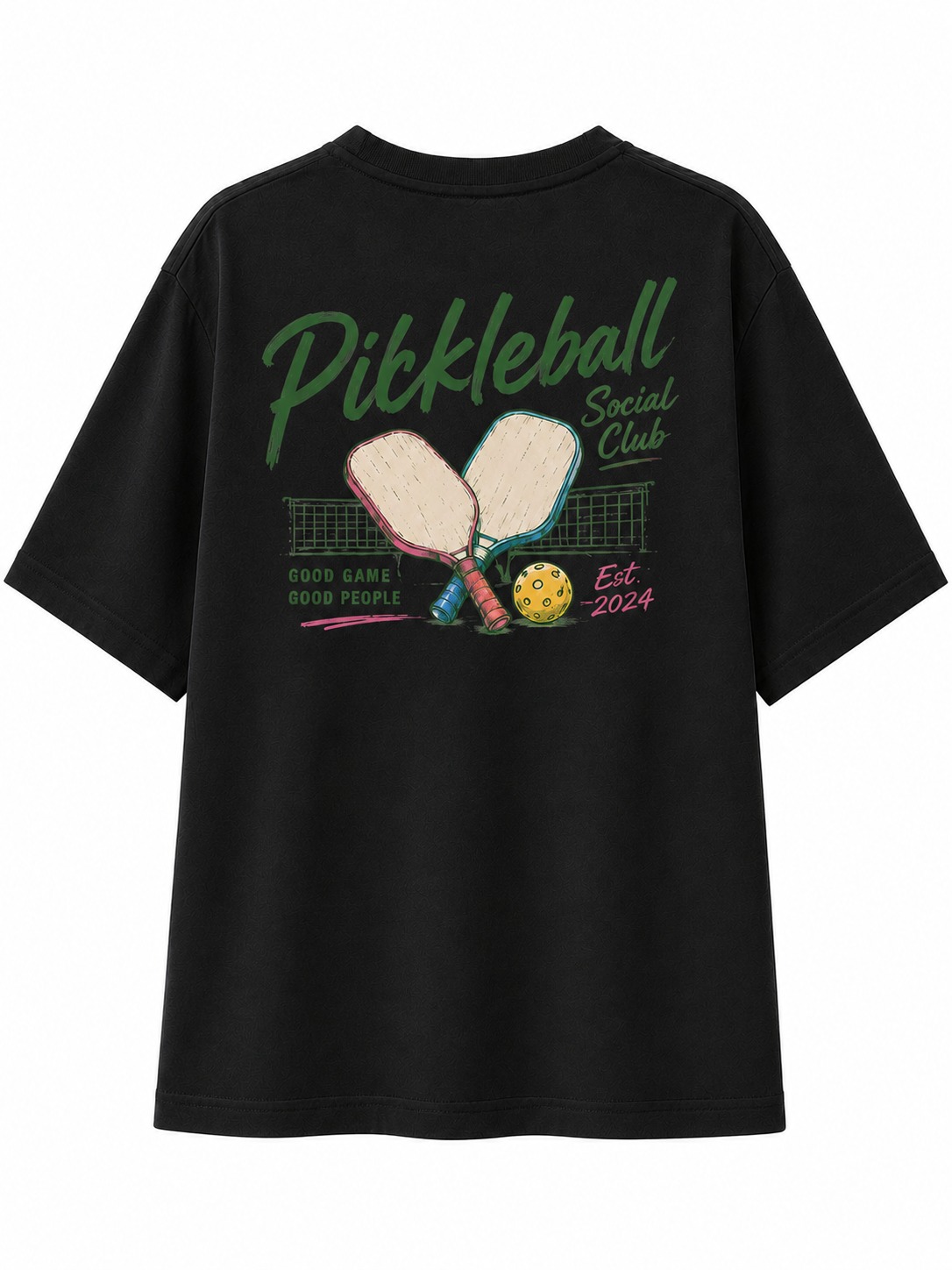 Pickleball Social Club V-Neck Tee