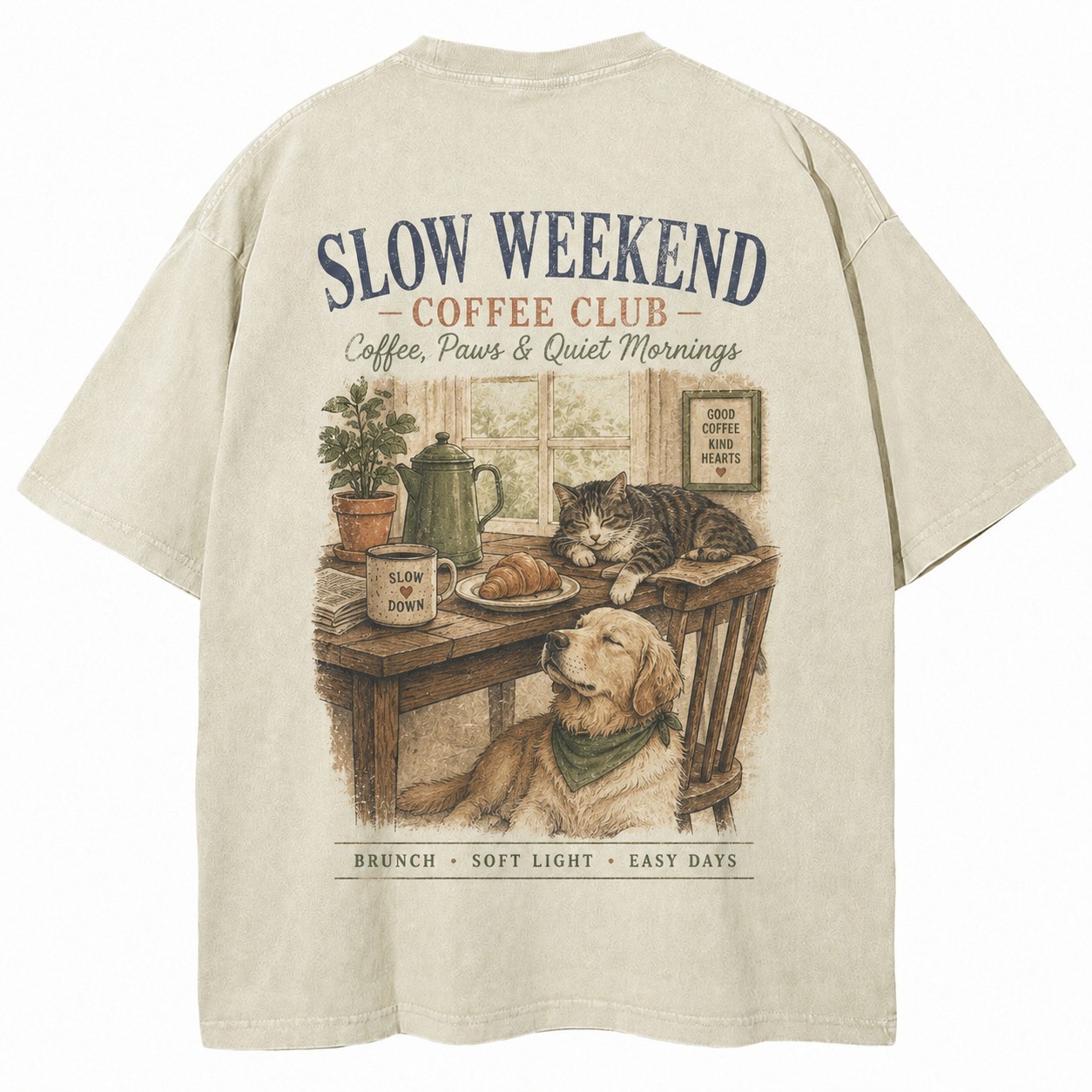 Slow Weekend Coffee Club Tee