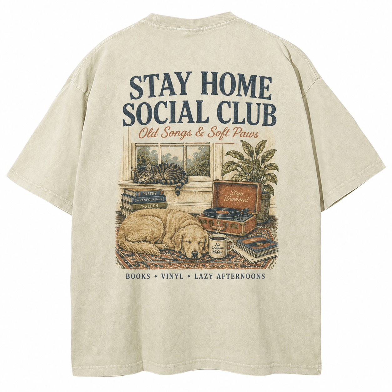 Stay Home Social Club Tee