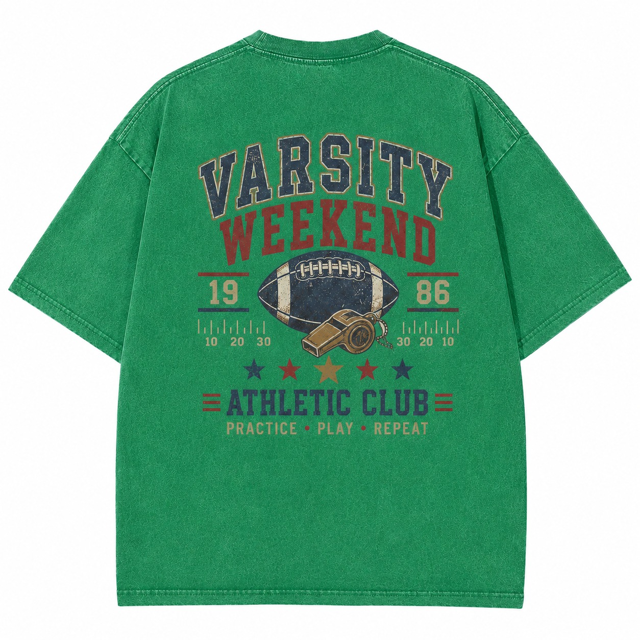 Varsity Weekend Athletic Club Football Tee