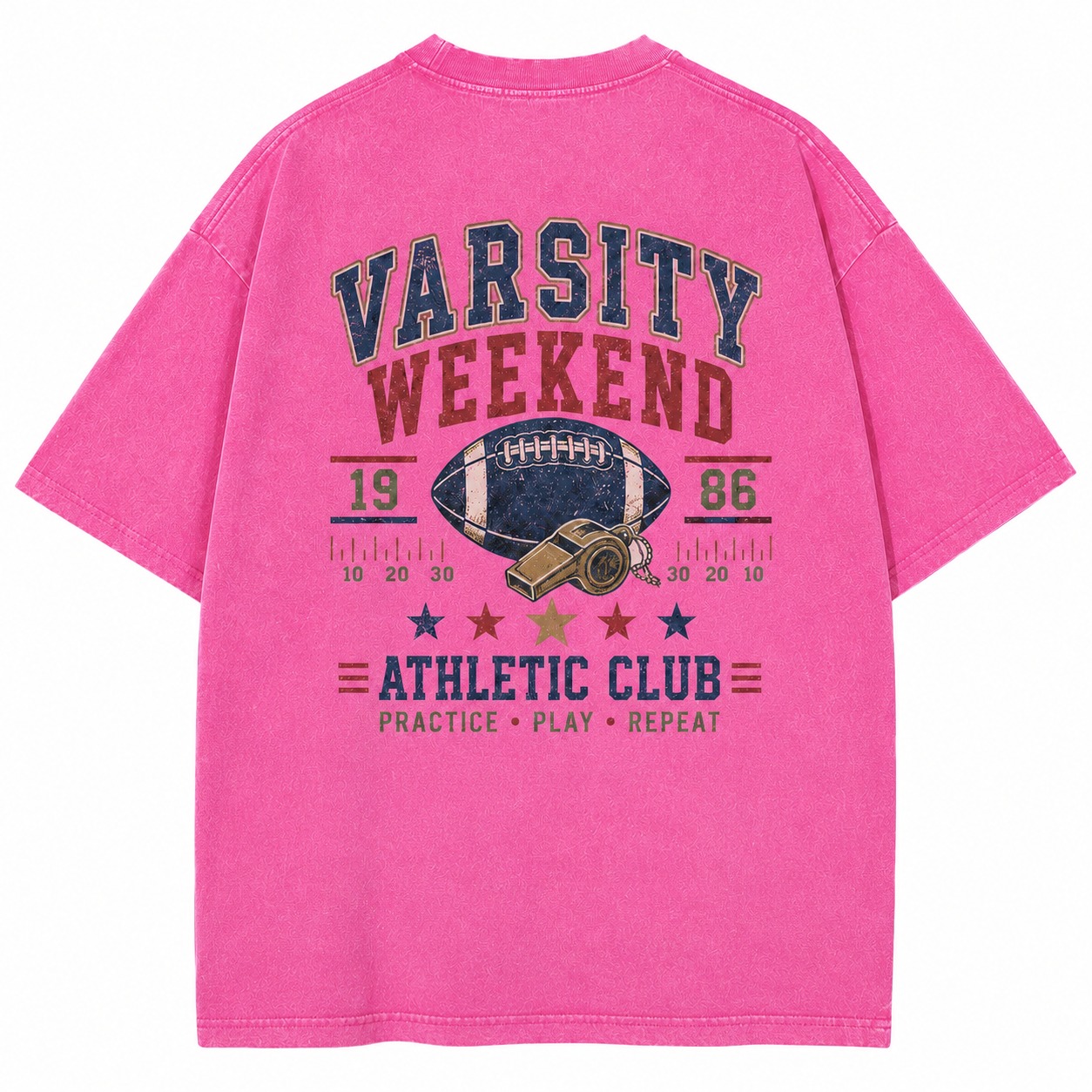 Varsity Weekend Athletic Club Football Tee