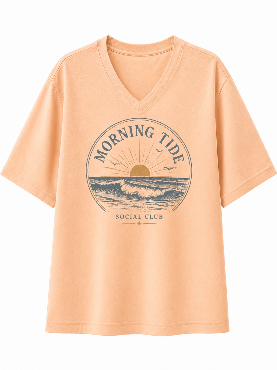 Morning Tide V-Neck Tee