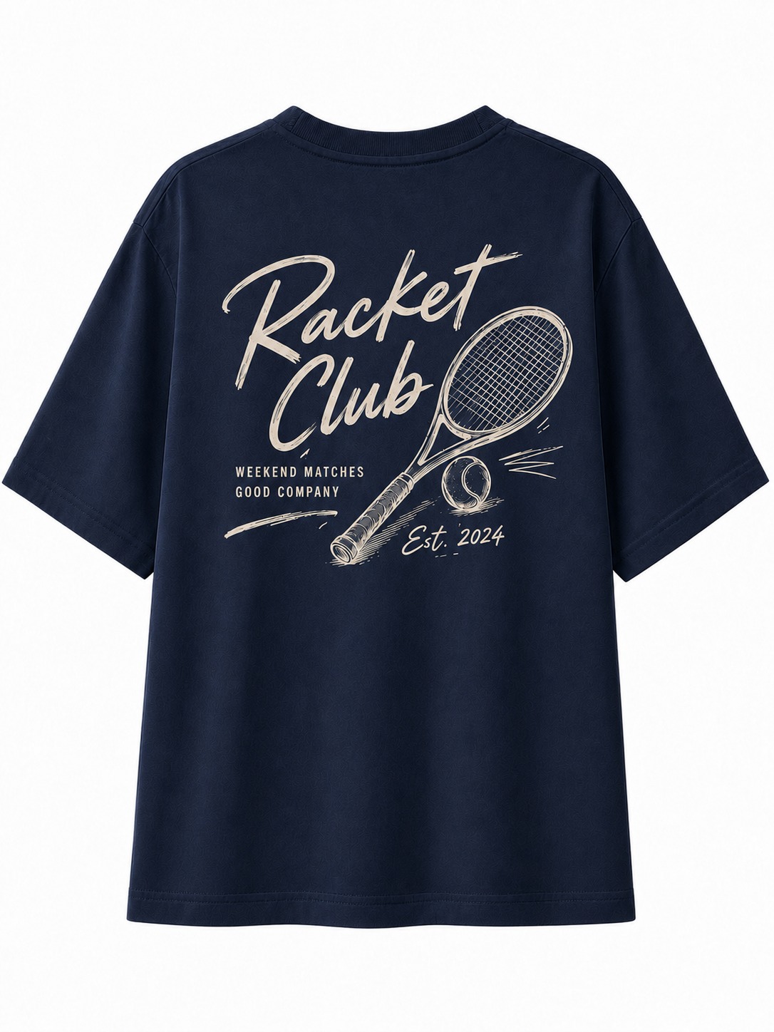 Racket Club Weekend V-Neck Tee