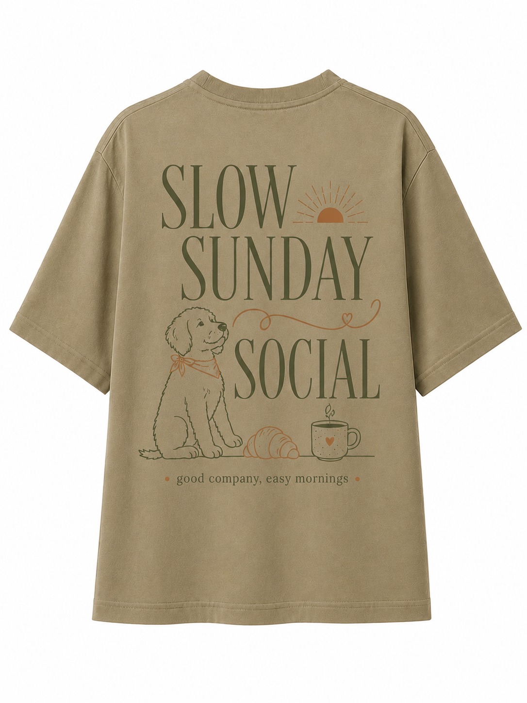 [Copy]Weekend Escape Coffee & Dog Graphic Tee